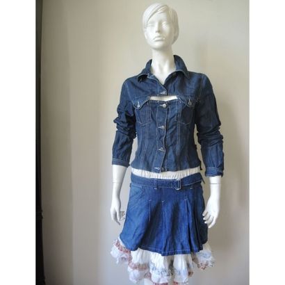 JPG. Jean-Paul GAULTIER. 
Veste en jean,...
