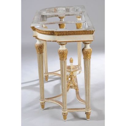 RARE ET LARGE CONSOLE LOUIS XVI à 6 pieds...