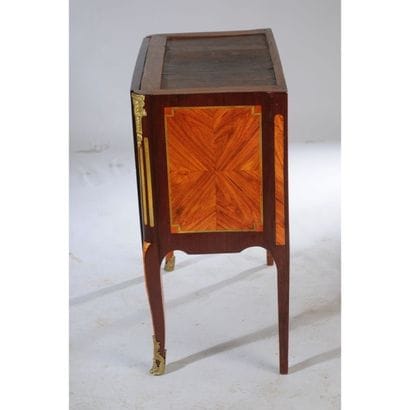 COMMODE SAUTEUSE TRANSITION en placage de...