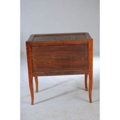 COMMODE SAUTEUSE TRANSITION en placage de...