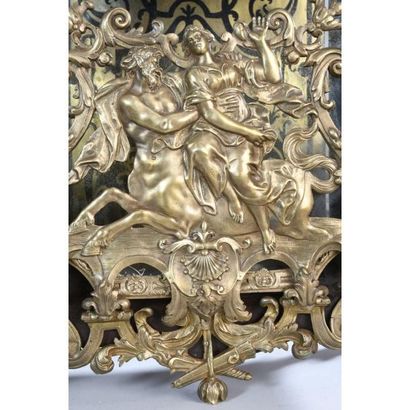 CARTEL LOUIS XIV et son cul de lampe en bois...