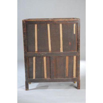 SECRETAIRE A ABATTANT TRANSITION en placage...