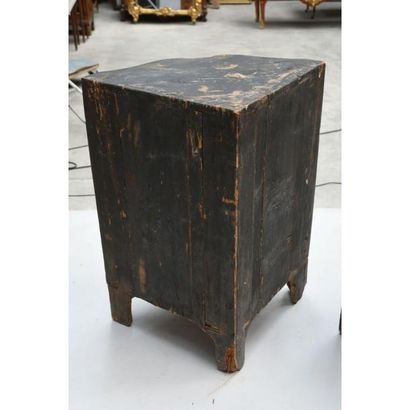 PAIRE D’ENCOIGNURES LOUIS XV à décor sur...