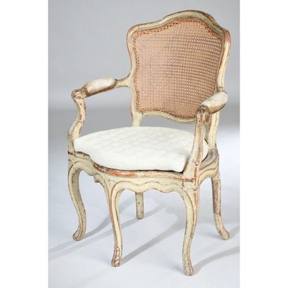 FAUTEUIL DE BUREAU LOUIS XV dit couillard...