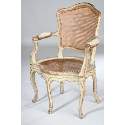 FAUTEUIL DE BUREAU LOUIS XV dit couillard...