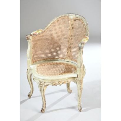 FAUTEUIL DE BUREAU LOUIS XV dit Couillard...