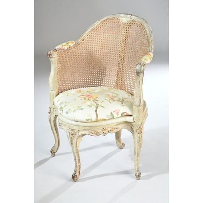FAUTEUIL DE BUREAU LOUIS XV dit Couillard...