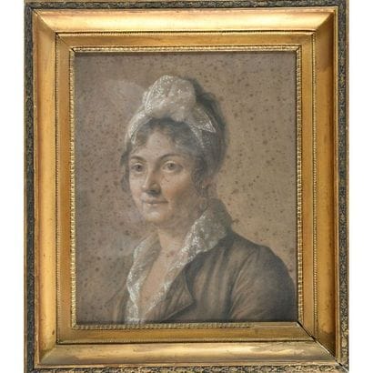 ÉCOLE FRANCAISE du XIXè. « Portrait d’une...