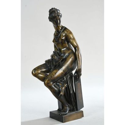 DE BOLOGNE Jean (D’après). Sujet en bronze...