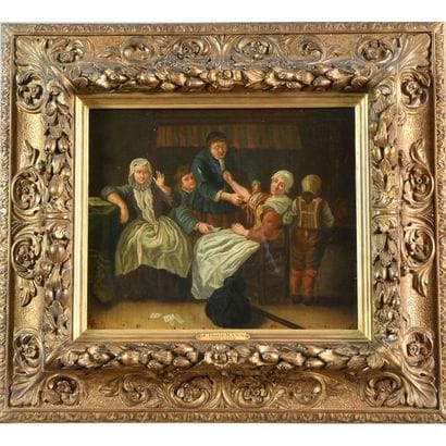 HOREMANS J. (1685-1759). (Attribué à). « La...