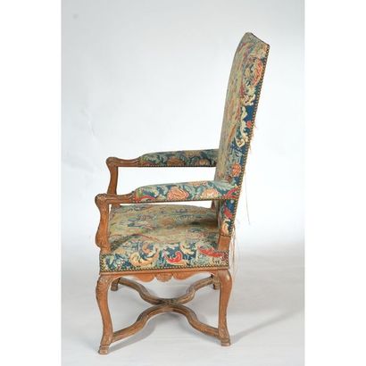 RARE SUITE DE 6 FAUTEUILS RÉGENCE à haut...