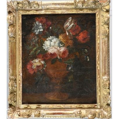ÉCOLE FRANCAISE du XVIIIè. « Nature morte...