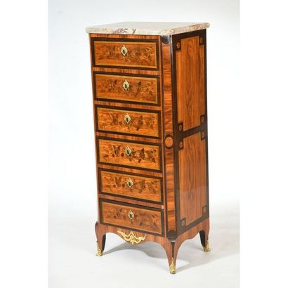 CHIFFONNIER TRANSITION en placage de bois...