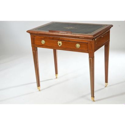 TABLE D’ARCHITECTE LOUIS XVI dite à la Tronchin...