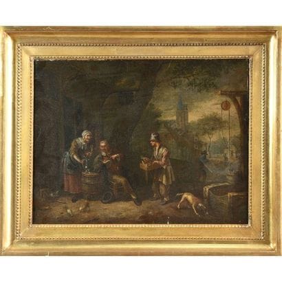 VAN OSTADE Adrien. (1610-1685). (Attribué...