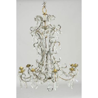 ORIGINAL LUSTRE A LACETS DANS LE GOUT LOUIS...