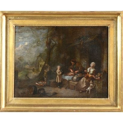 VAN OSTADE Adrien. (1610-1685). (Attribué...