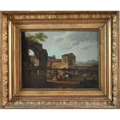 DUPLESSIS BERTAUX. (1747-1813). « L’arrivée...