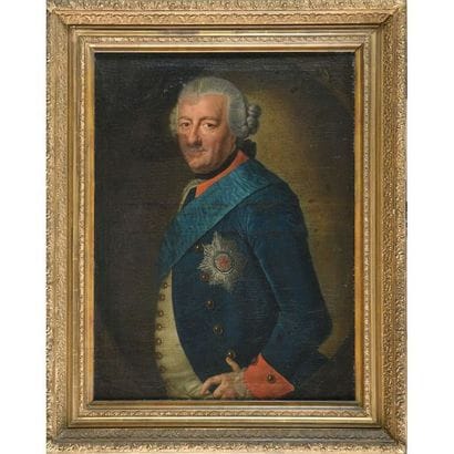 ÉCOLE FRANCAISE du XVIIIè. « Portrait du...
