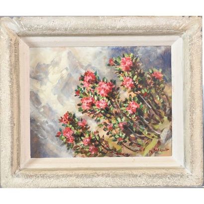 WIBAULT Marcel. (1905-1998). « Fleurs dans...