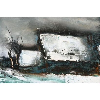 DE VLAMINCK Maurice. (1876-1958). « Hameau...