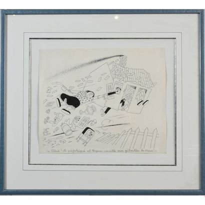DUBOUT Albert. (1905-1976). « Le préfabriqué...