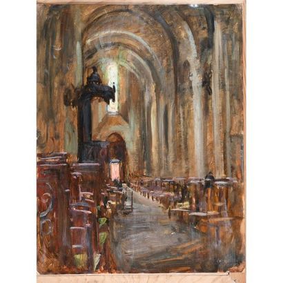 JONAS Lucien. (1880-1947). « L’intérieur...