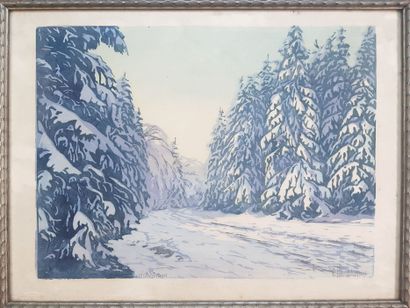 LESCHHORN P. (Paul, 1876-1951) - ESTAMPE...