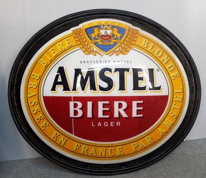 Oval resin sign 