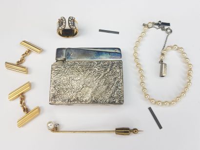 LOT of costume jewellery and a silver li...
