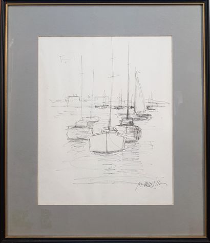 MUSLIN (Joseph A., 1911-2003) - INK on PAPER...