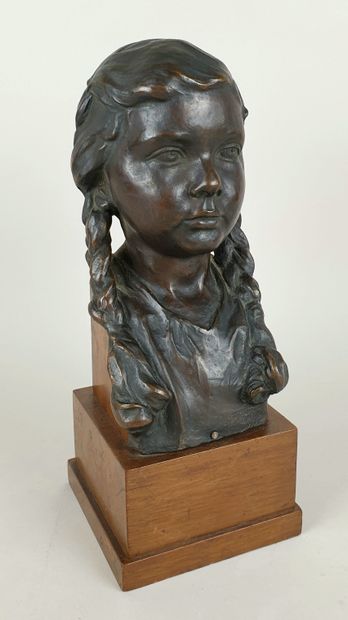 BEST F. (Fritz,1894-1980) - A bronze SUBJECT...