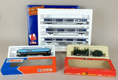 TOY: LOT of trains, HO scale: Rivarossi brand...