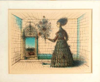 CARZOU (Jean, 1907-2000) - LITHOGRAPHIE sur...