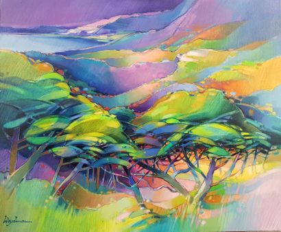 WEYDMANN (Paul, 1942-2009) - TROIS HUILES...