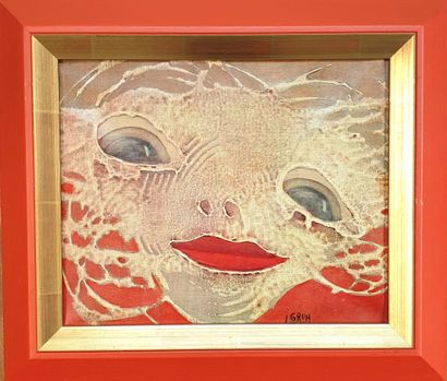GRUN Luc (born in 1936) - OIL on canvas signed...
