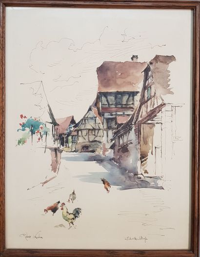 NOACK Eugène (1908-1985) - LITHOGRAPHIE 