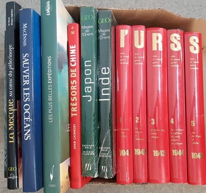 LOT of various books including USSR in the...
