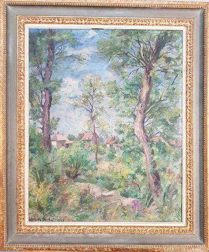 GACHOT Jacques (1885-1954) - OIL on canvas...
