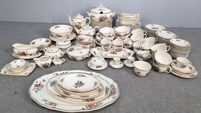 VILLEROY & BOCH - IMPORTANT PART of earthenware...