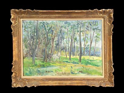 RIGAL Edmond (1902-1996) - OIL on canvas...