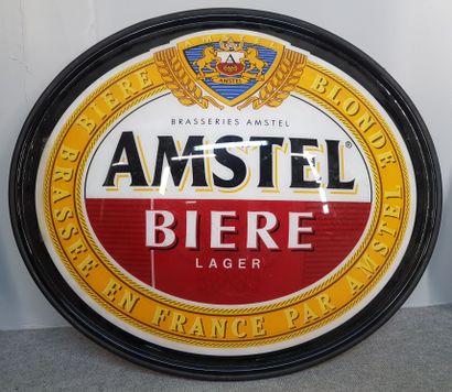 Oval resin sign 