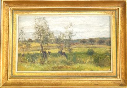 OIL on PANEL unsigned 