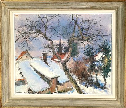 HAFFEN Lucien (1888-1968) - OIL on canvas...