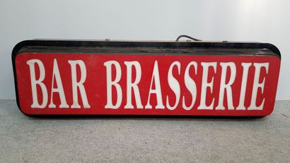 Rectangular illuminated sign 