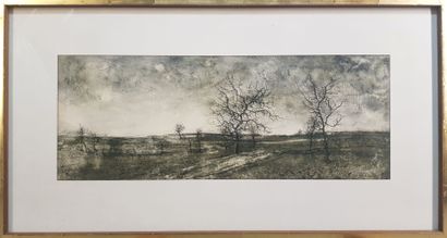 GANTNER (Bernard, 1928-2018) - TWO LITHOGRAPHS,...
