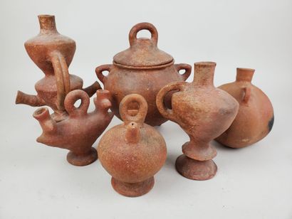 ANCIENT NORTH AFRICA
Six African potteries,...