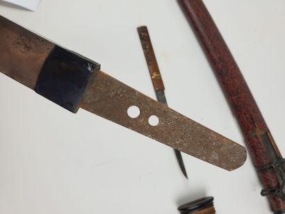 Tanto, Shinshinto, Japan, Edo period (1600-1868)
Blade...