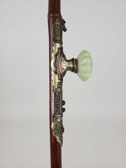 CHINA, 19th century
Two opium pipes, one...