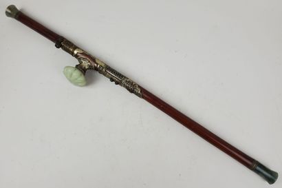CHINA, 19th century
Two opium pipes, one...
